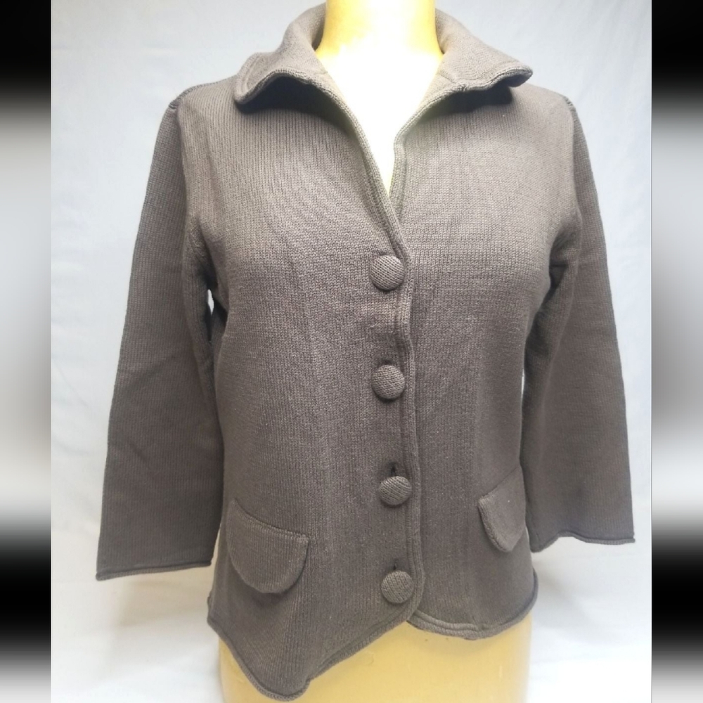 Knit 3/4 sleeve J. Jill Cardigan